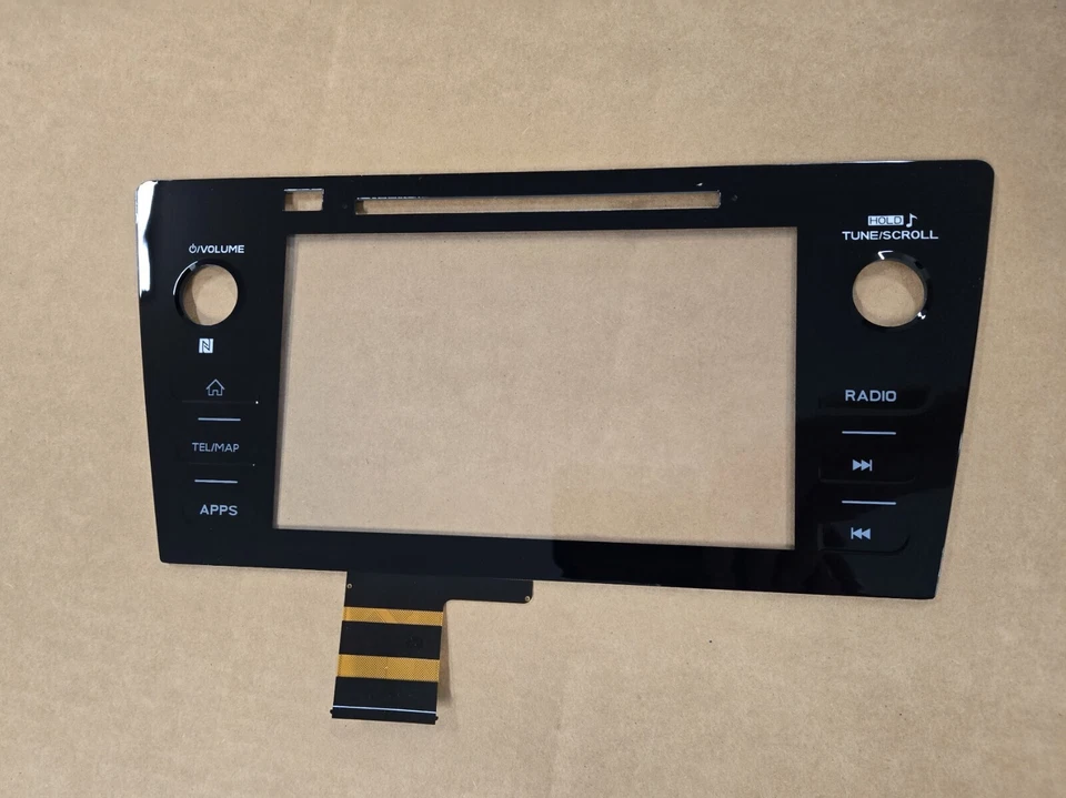 Subaru Legacy Outback 2018 2019 radio reemplazo pantalla táctil digitalizador Foto 2 de 4