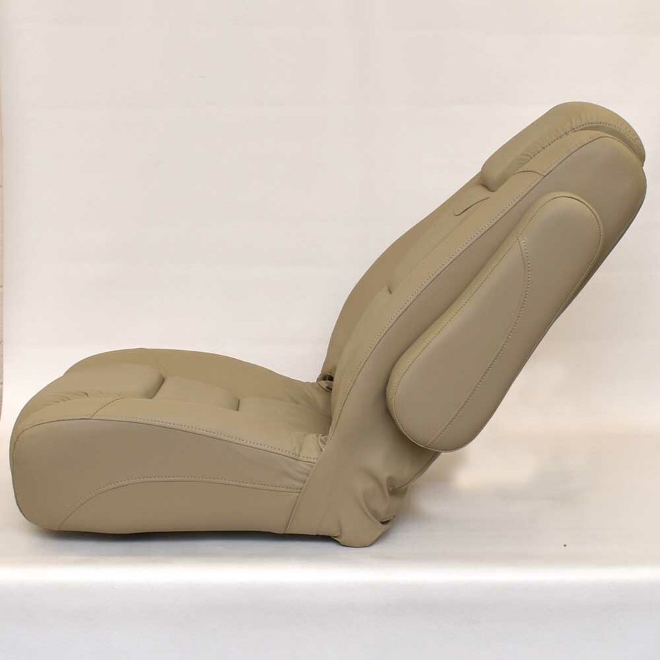 Veada Boat Reclining Captains Helm Seat Khaki Cut eBay