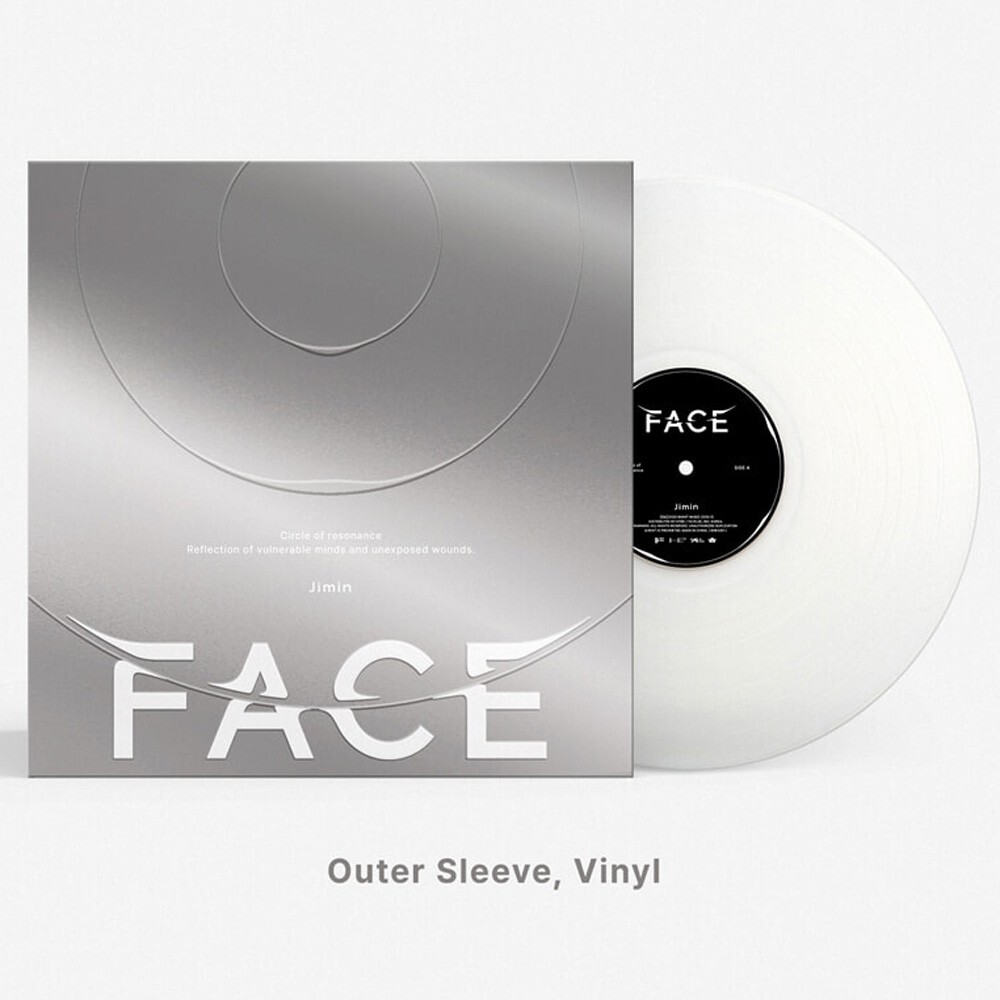 JIMIN BTS - Face Album Color LP +Booklet+Envelope+2 Photo Card+