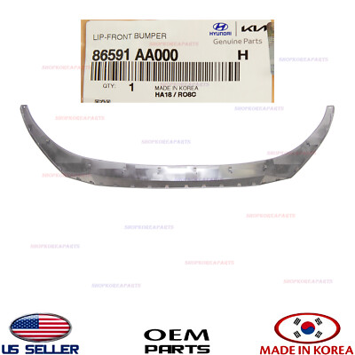 Front Bumper Lower Deflector LIP ⭐OEM⭐ 86591F2000 Fits Elantra Sedan 2017-2018 - Foto 9