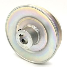 4 Steel V-Groove Drive Pulley 5/8 Bore
