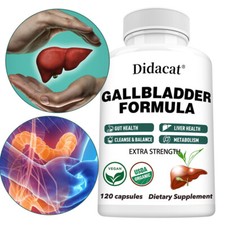 Fórmula de vesícula biliar hecha con sales biliares purificadas y enzimas digestivas de bilis de buey