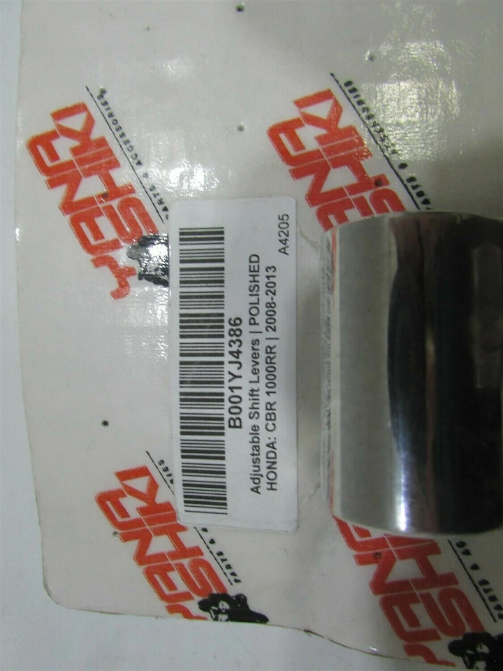 Pedal de cambio ajustable plateado Yana Shiki para Honda CBR1000RR 2008-2013 A4205 Foto 3 de 3