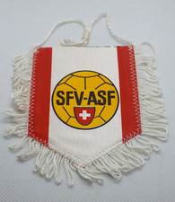 Suiza SFV-ASF Federación Asociación Unión, Fútbol Vintage Banderín Bandera