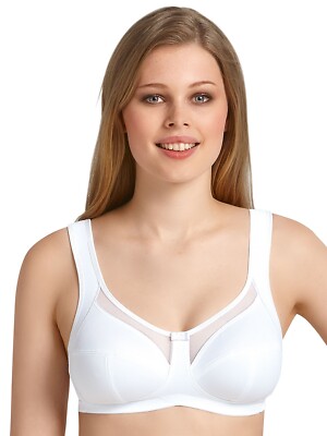 Anita Women's Comfort Bra Clara 5459 – Non-Wired, Bust-Reducing Panels, Wide Padded Straps, Size 40C