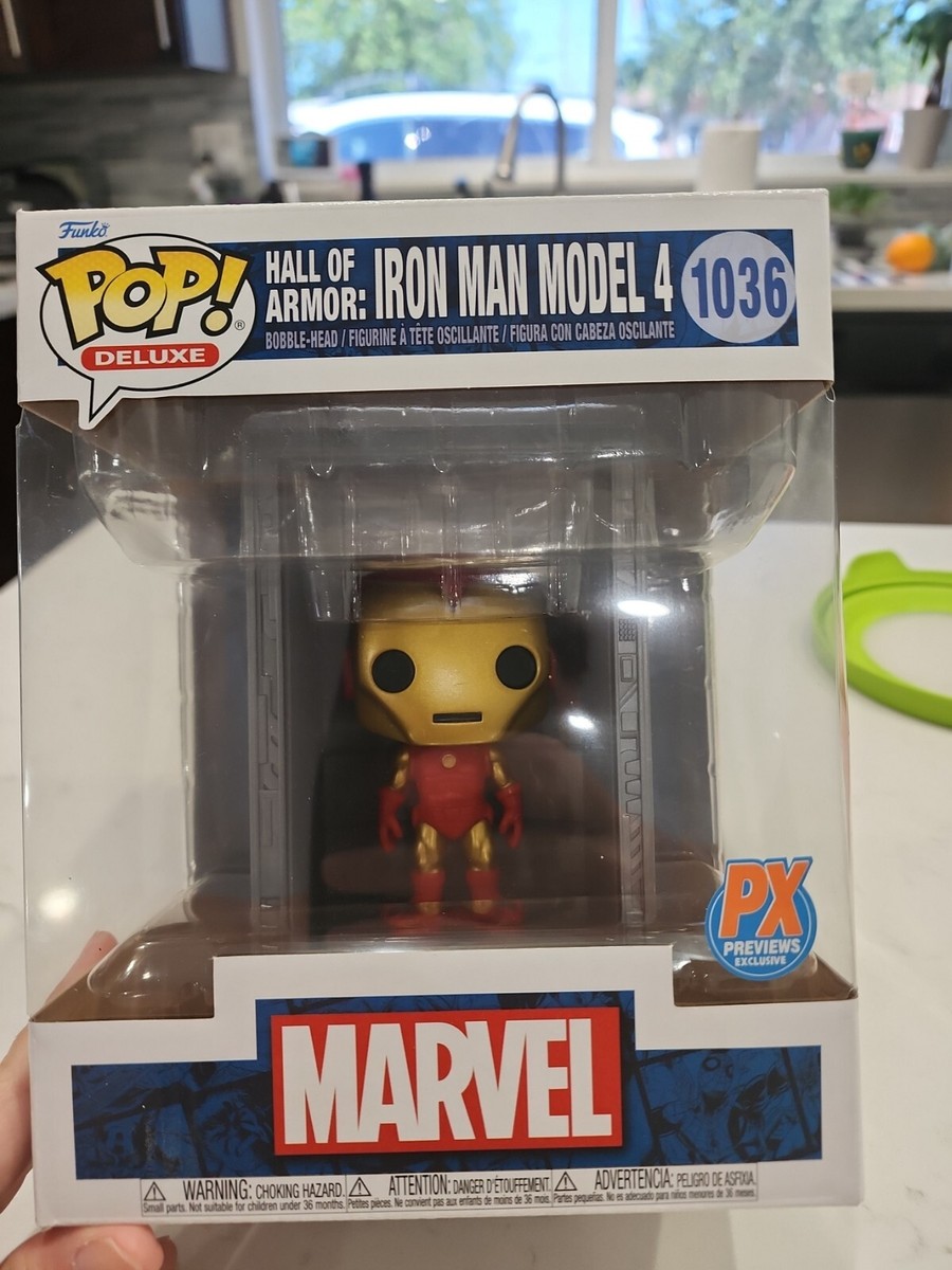 Funko Pop! Deluxe Marvel: Hall of Armor: Iron Man Model 4