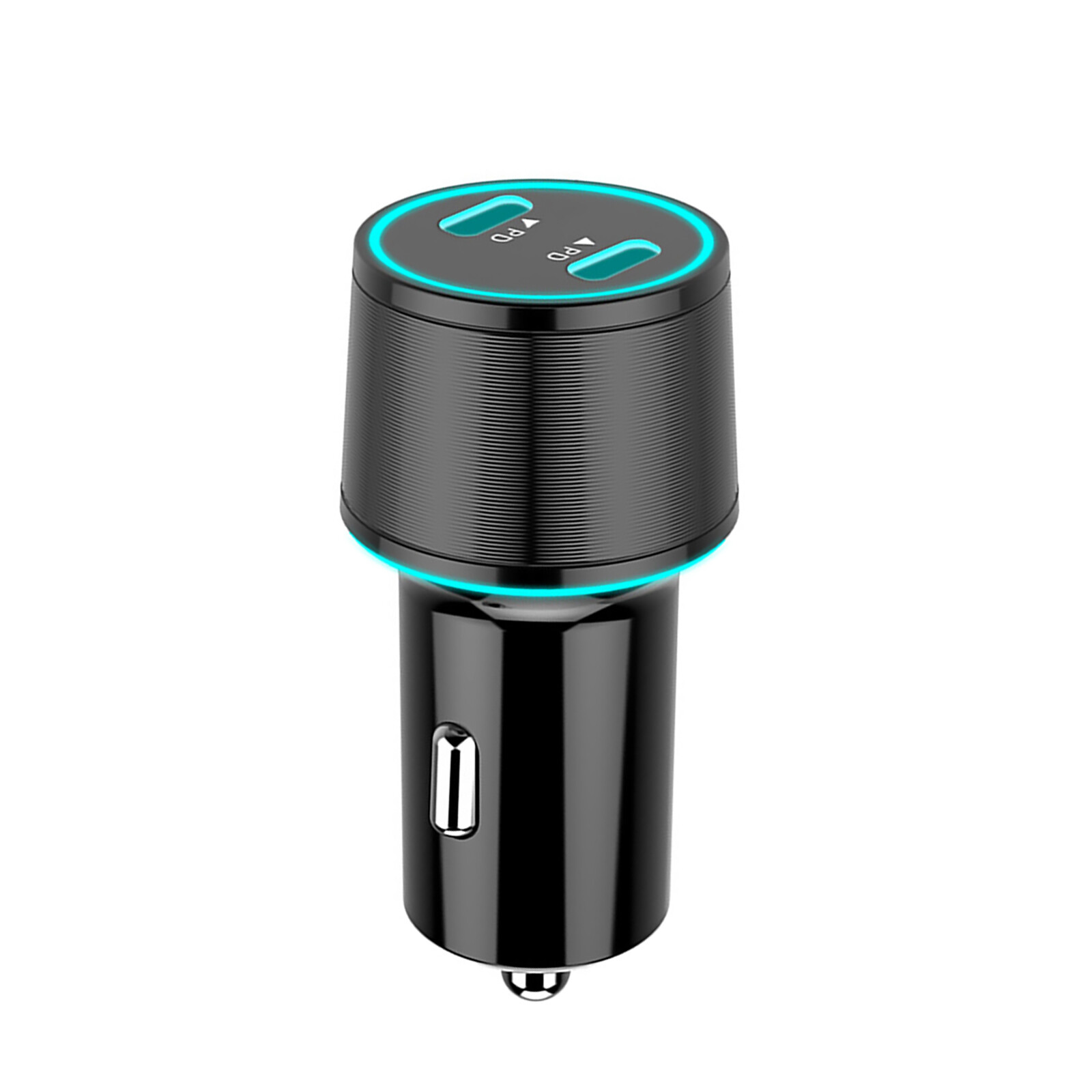 Phone Pad 20W Fast Charger Double PD USB-C Type-C Car Charging Adapter Socket