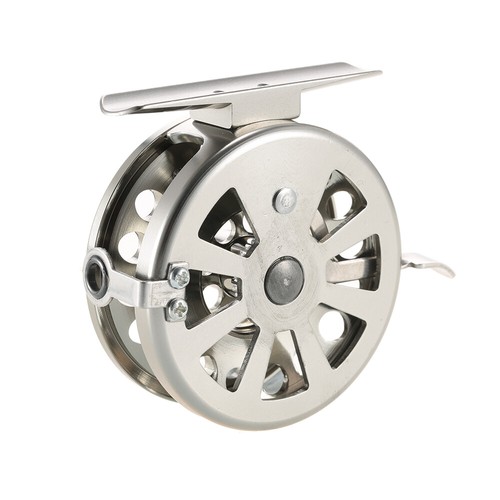 Gear ratio 1:1 Fly Fishing Reel Aluminum Alloy Fly Reel Smooth Ice Fishing Reel - Picture 25 of 25