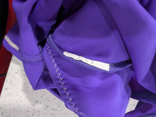 BEAUTIFUL GK Elite Child Small Gymnastics Dance leotard Royal Purple SEQUINS - Picture 6 of 6