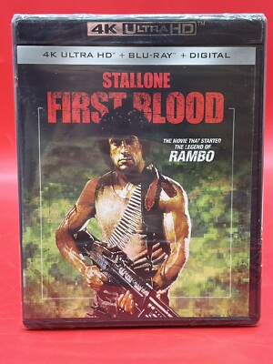First Blood (Ultra HD, 1982) New/Sealed