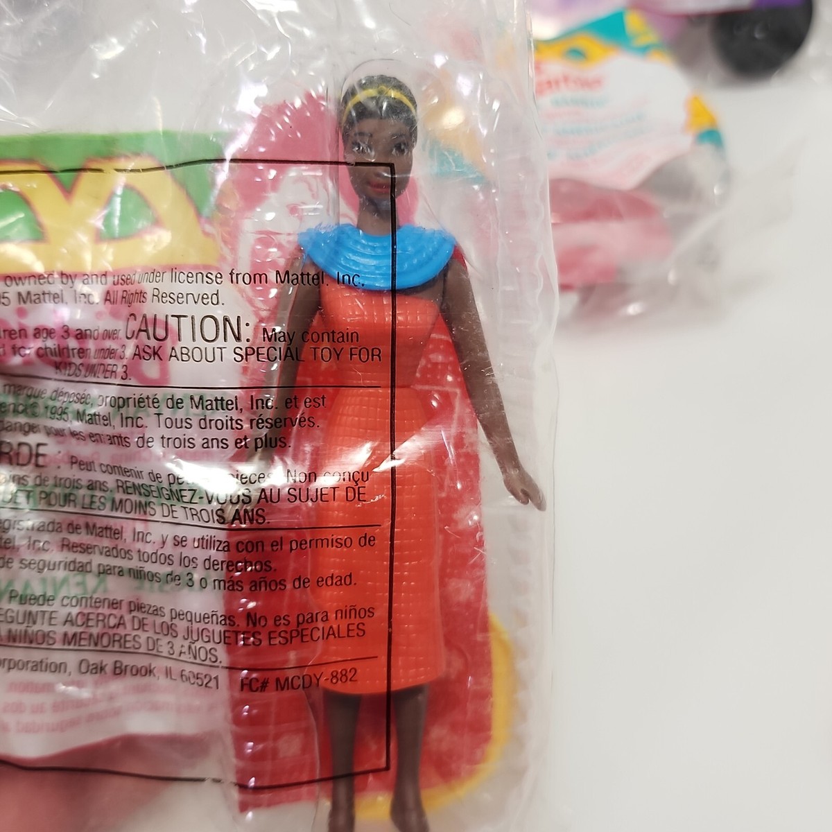 New 1996 BARBIE McDonald's Happy Meal Toys COMPLETE SET OF 5