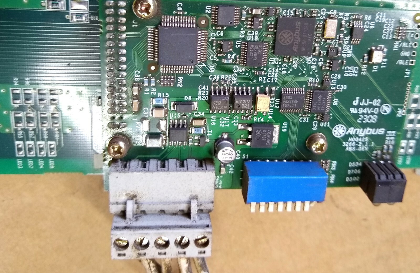 Nachi PC PCB Printed Circuit Board UM236B Module 1 & 2 Anybus M00425 11 ...