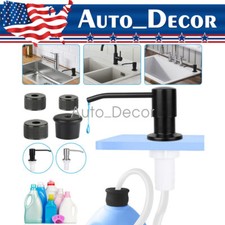 Diy Stainless Steel Soap Dispenser Sink Hand Liquid Pump Bottle Tube Kit Kitchen