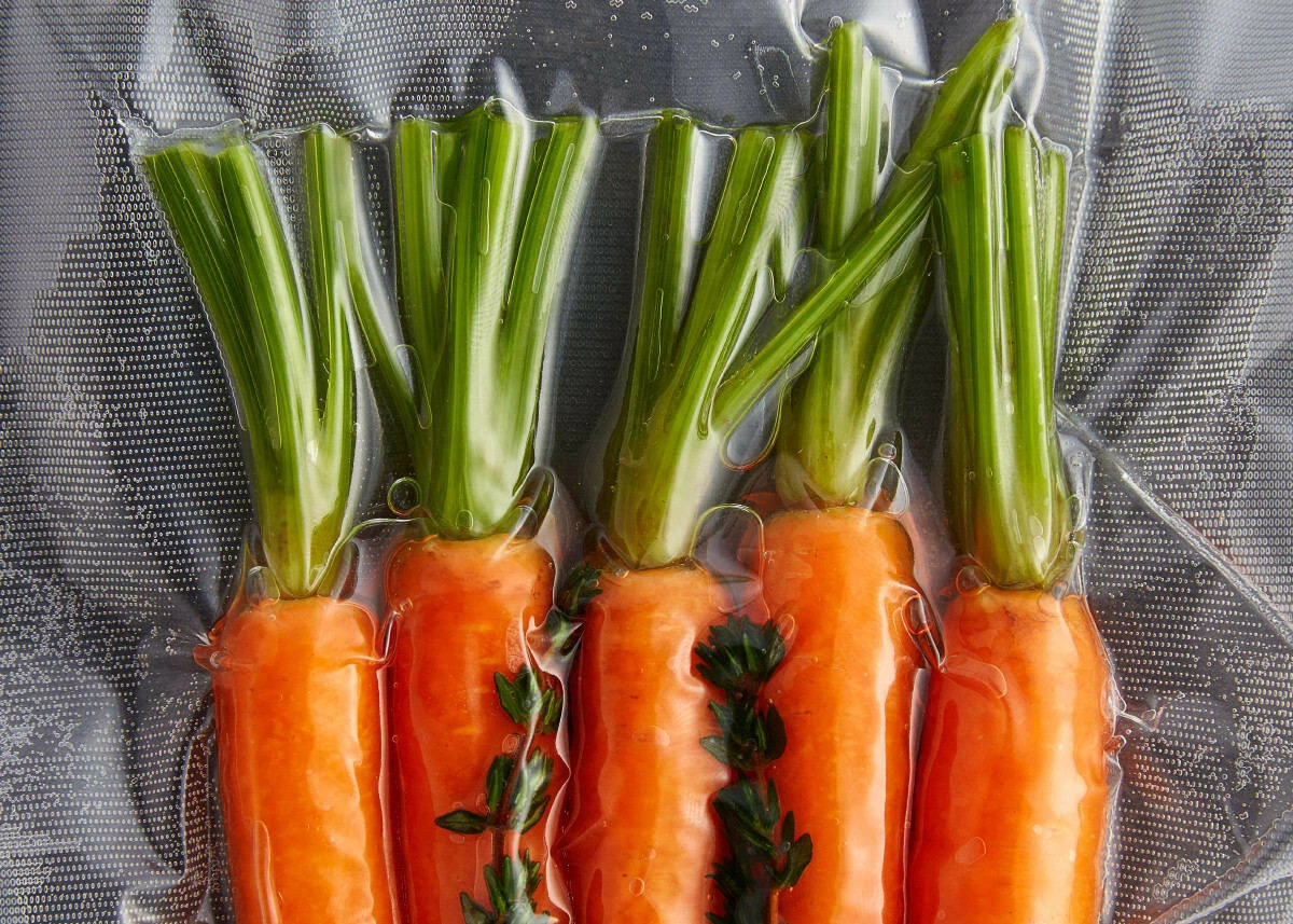 Rouleaux de sac sous vide transparent x2