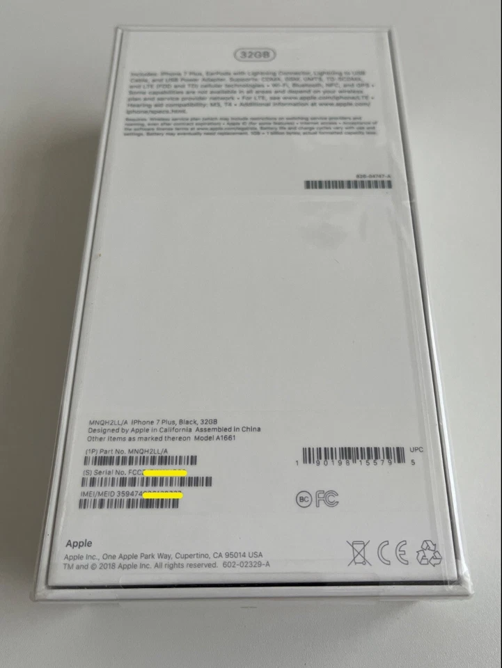 New Sealed Apple iPhone 7 PLUS 32gb - Black - Image 4 of 4
