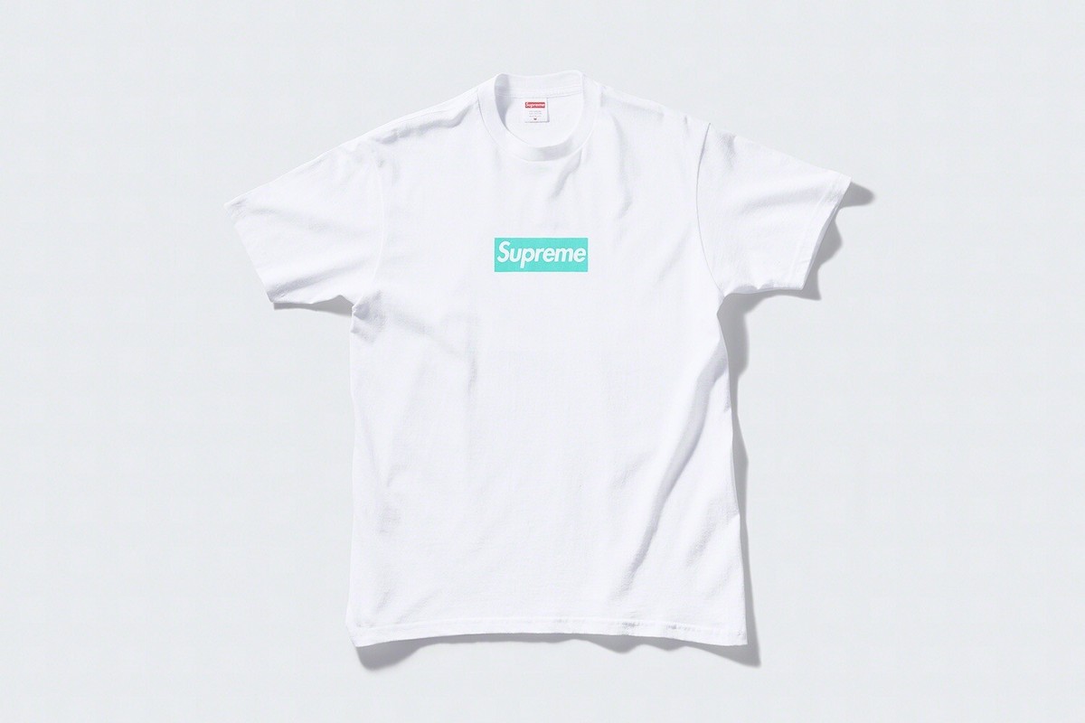 Supreme Tiffany & Co Box Logo Tee Size Small | eBay