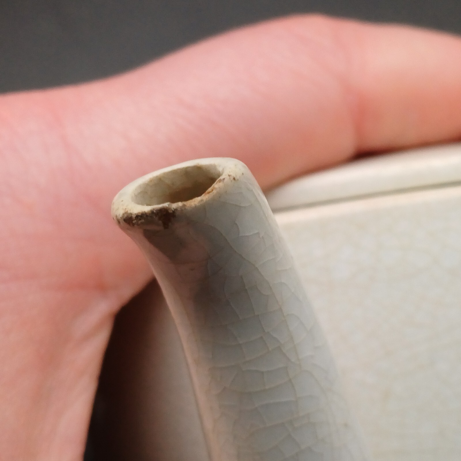 CTM CETEM Maling Pottery Invalid Feeder Cup Rd No 190483 eBay