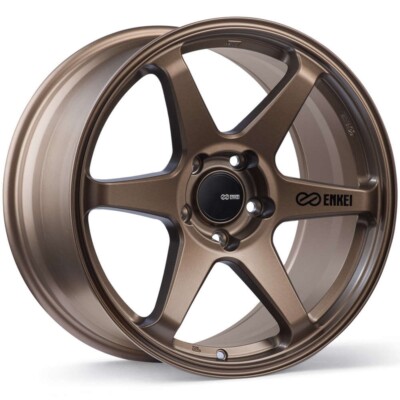 Enkei 539-780-6540ZP 17x8 T6R Matte Bronze Wheel | eBay