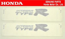 Honda Dc5 Integra Type-r Blue Red Black Rear Side Fender Decal Sticker Set Oem