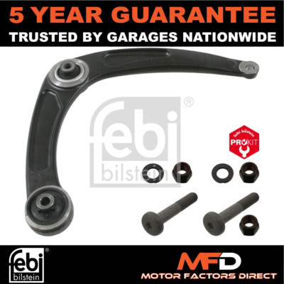Fits 307 Berlingo Partner C4 Picasso Febi Front Right Lower Track Control Arm #2