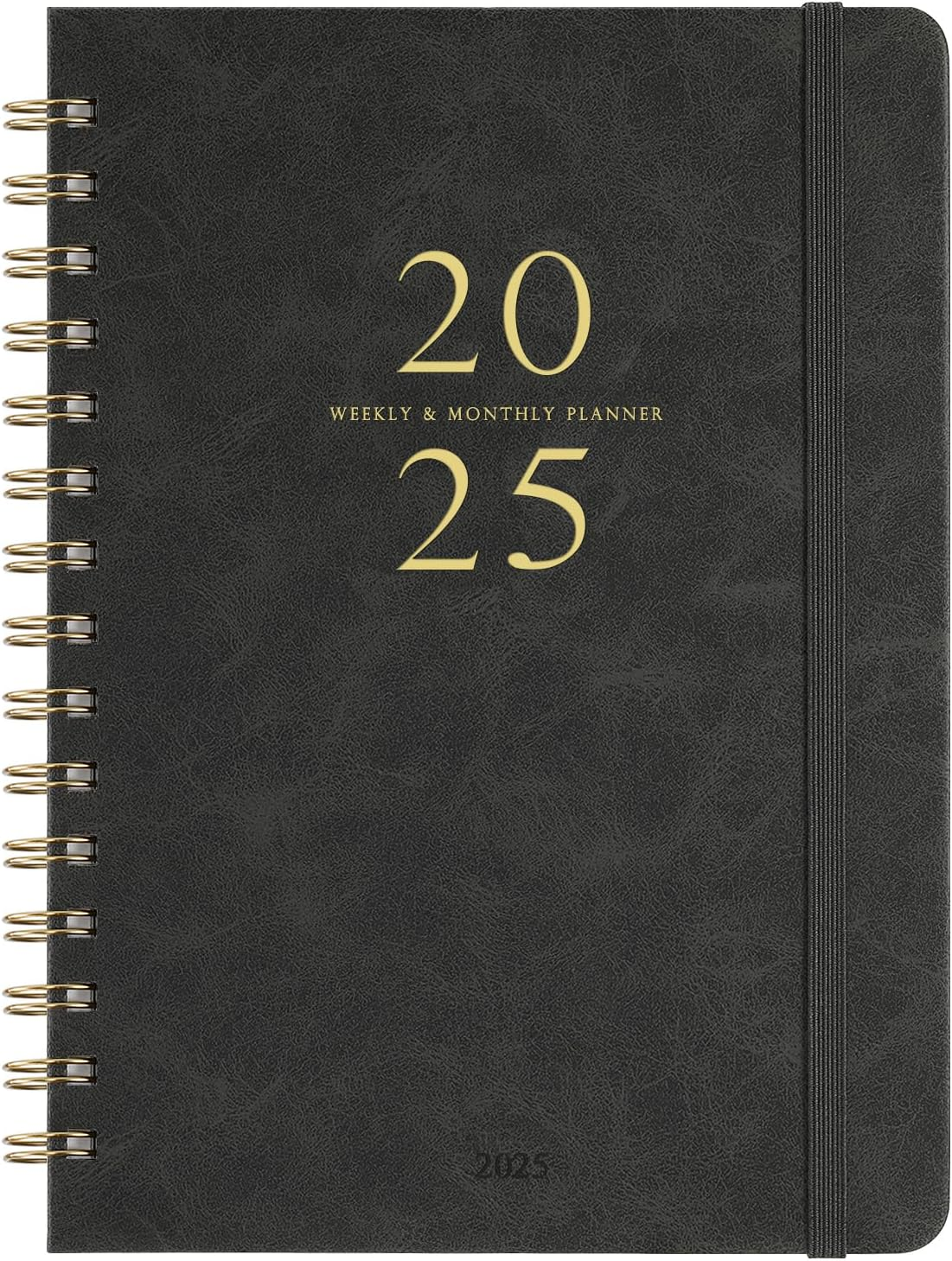 Planner 2025 - Weekly & Monthly 2025 Planner with 12 Monthly Tabs, Jan 2024 - De