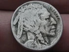 1929 S Buffalo Nickel 5 Cent Piece- San Francisco, Partial Horn, Fine/VF Details