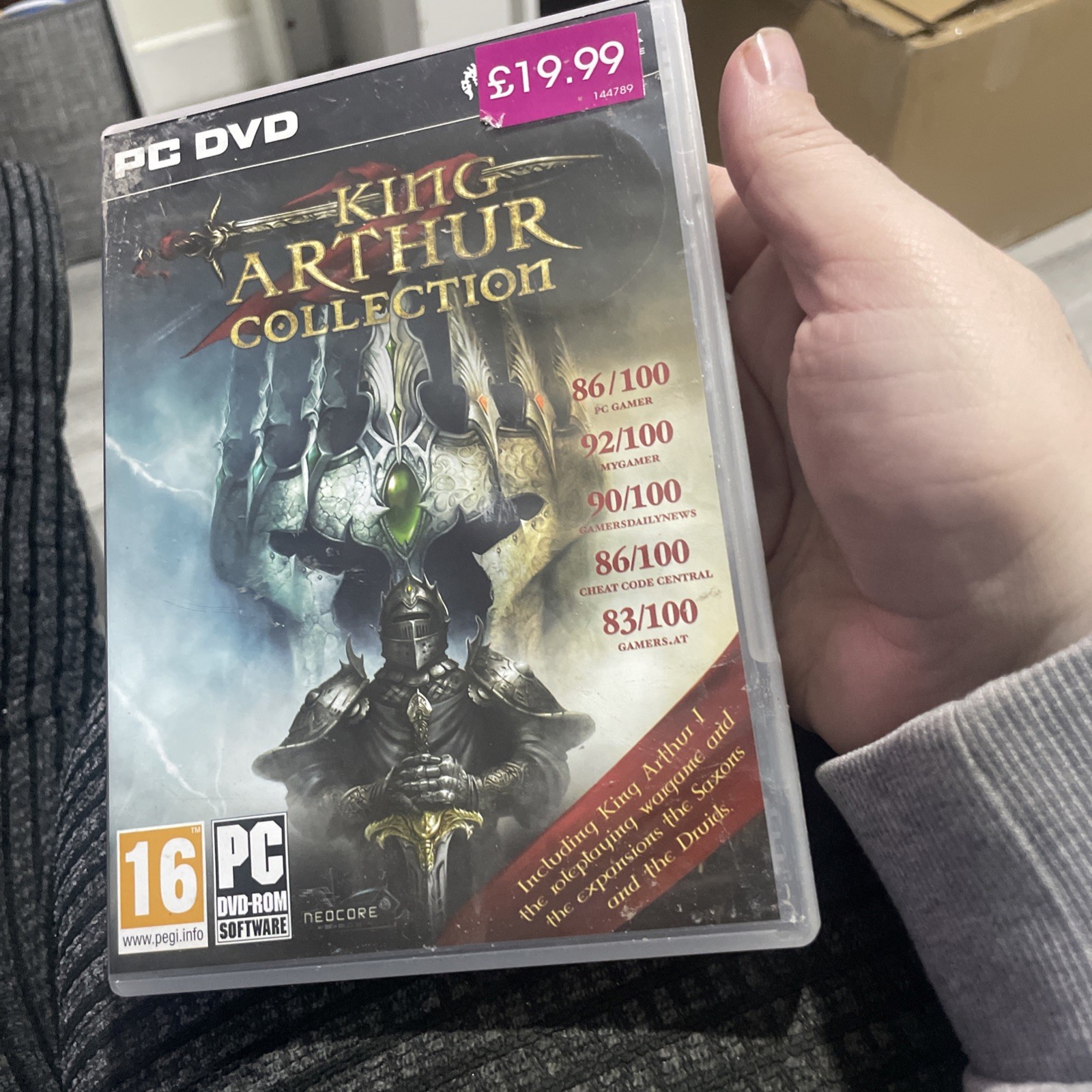 King Arthur Collection - Windows PC - Region Free -  DVD-ROM