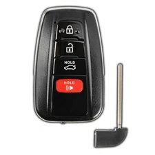 Keyless Entry Remote Key Fob 4-Button for 2019 Toyota Avalon (HYQ14FBE, 0410)
