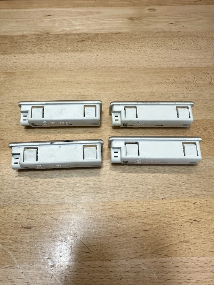 96-01 BMW 740IL 750IL E38 4 piezas luces de panel de puerta interior delanteras/traseras cortesía Foto 4 de 4