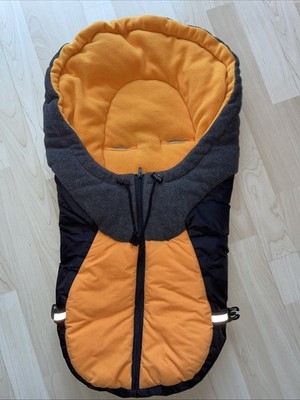Maxi Cosi Kinderwagen Fußsack Baby Odenwälder Babynest Schwarz/orange Unisex