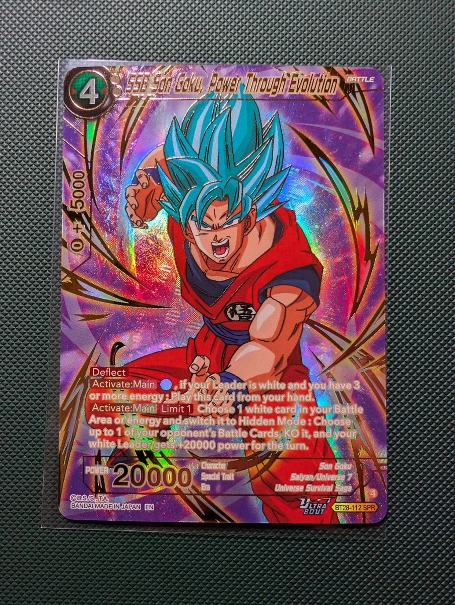 Preços baixos em Dragon Ball Z TCG Super Raro Cartões Individuais
