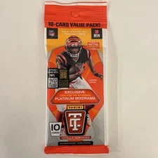 #ED /10! 2024 Panini Totally Certified #ED /10 GOLD PARALLEL/INSERT Fat Hot Pack