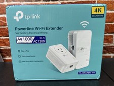 TP-Link TL-WPA7617 KIT Powerline WiFi Extender AV1000 AC1200 OneMesh