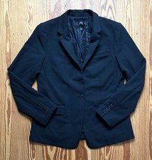 Women  s J.Crew Black Regent Stretch One-Button Blazer Jacket size 10