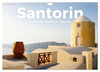 Calendar 2027 · US Version · Santorini - Island Of White Houses (Wall Calendar 2