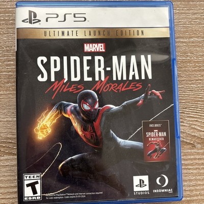 PS5 Marvel Spider-Man Miles Morales Ultimate Launch Edition, Playstation 5 New