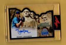 RANDY JOHNSON  1/1 AUTOGRAPH 2026 Leaf Metal President's Day  MOUNT RUSHMORE