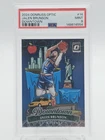 JALEN BRUNSON 2024-25 DONRUSS OPTIC DOWNTOWN #14 KNICKS PSA 9 QQ3873