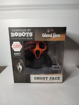 HANDMADE BY ROBOTS KNIT SERIES GHOST FACE # 088 ORANGE EXCLUSIVE FYE VINYL READ