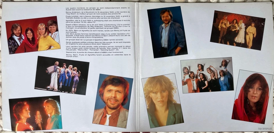 33t ABBA - ABBA Story - 2 LP - 1991 - Photo 3/3