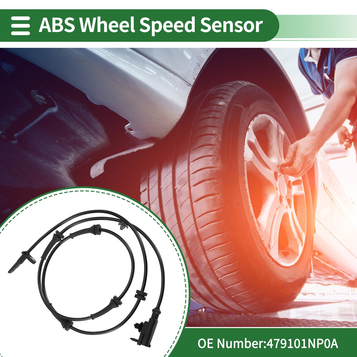 zzz　no.5・34・35・55 ABS Wheel Speed Sensor 34526764859 for BMW E90 E91 330xi