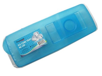 1/pk Plastic ICE CUBE Trays With LID 14 SECTION ICEs in Random Colors 