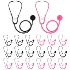 20x Kids Stethoscope Toy Real Working Plastic Doctor Nurse Pretend Play
