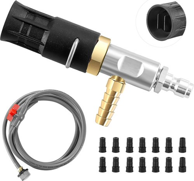 #ad Adjustable Long Range Nozzle for Pressure Washer 4 4.5 GPM Downstream Inject... $205.99