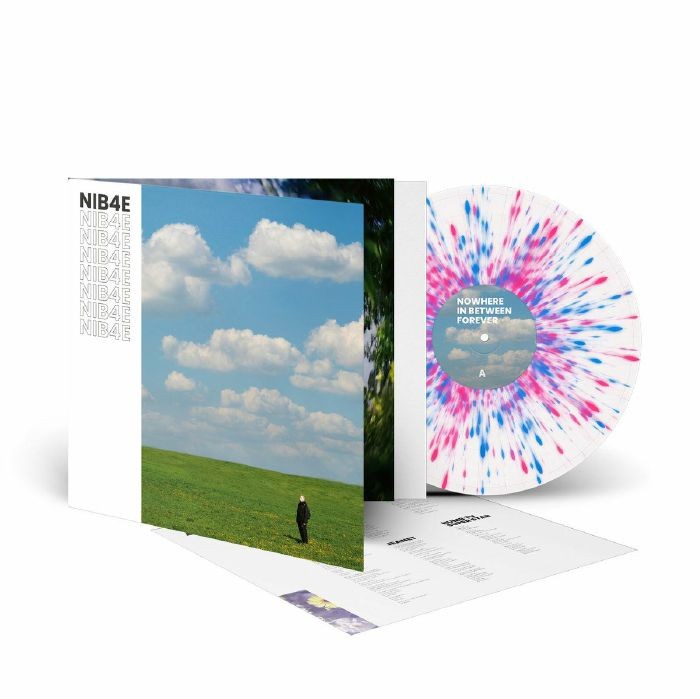 LANTLOS - Nowhere In Between Forever - white pink & blue splattered vinyl LP