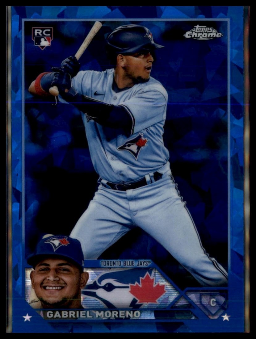 2023 Topps Chrome Sapphire Edition Gabriel Moreno Rookie #169 Toronto Blue Jays