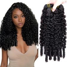 Burmese Curly Human Hair Bundles 24-28 Inch Unprocessed Brazilian Hair