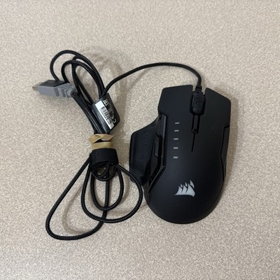 Corsair Gaming Glaive RGB Mouse Model RGP0032 Black TESTED WORKING