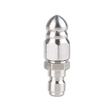 5000 PSI Sewer Jetter Nozzle for 14 Pressure Washer Heavy Duty Stainless Steel