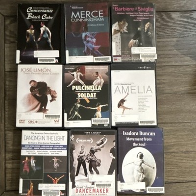 Dance & Ballet DVD Collection José Limón Paul Taylor Art/Indie Film ex library